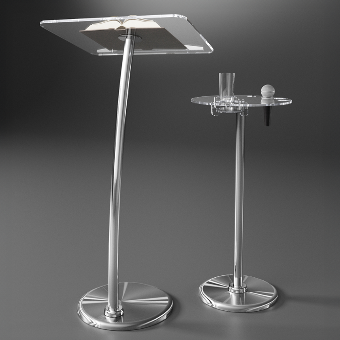 Conjunto Púlpito Inox PI65