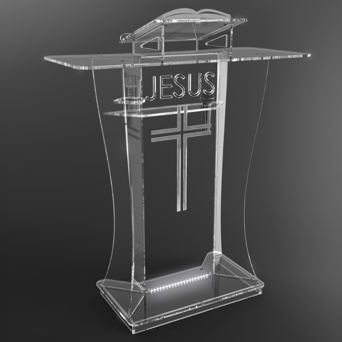 Púlpito de Acrílico PP22